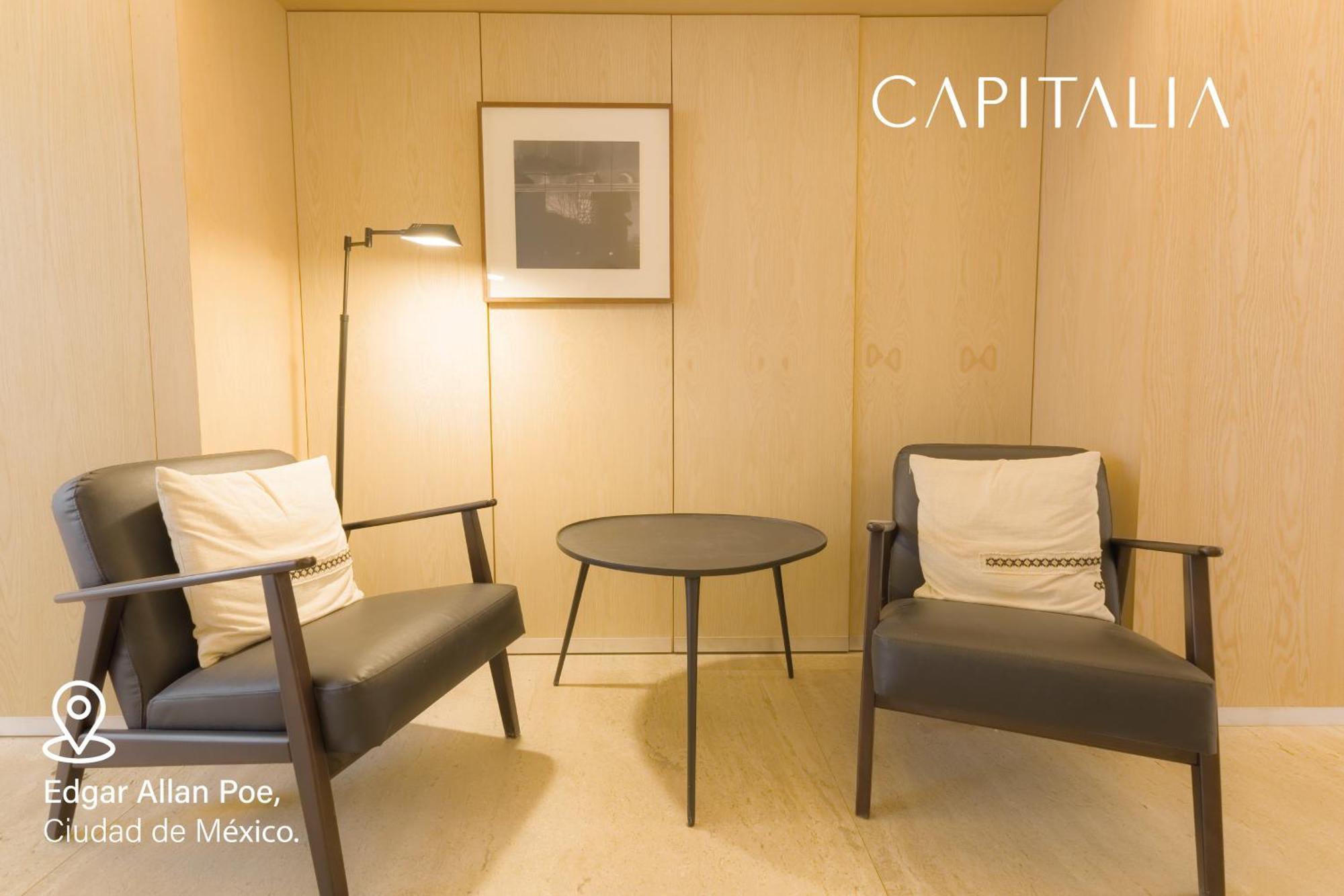 Capitalia - Luxury Apartments - Edgar Allan Poe Мексико Сити Екстериор снимка
