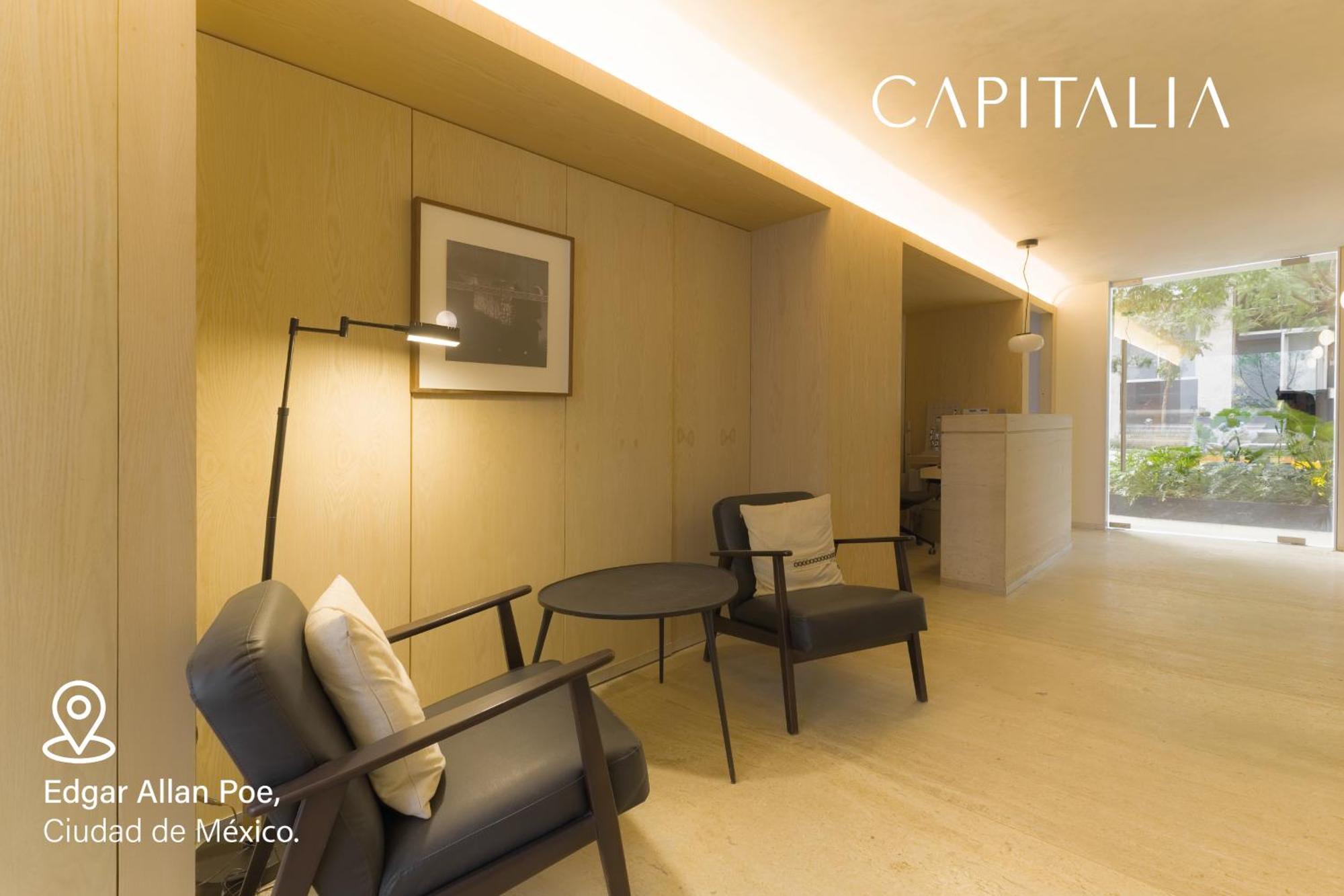 Capitalia - Luxury Apartments - Edgar Allan Poe Мексико Сити Екстериор снимка
